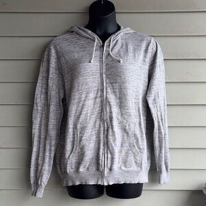 LL Bean Gray Hooded Sweater. Size XL
